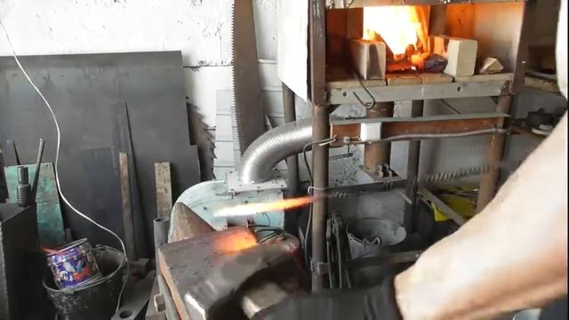 Нож из подшипника Ч1 Ковка, отпуск, твердость смотреть онлайн