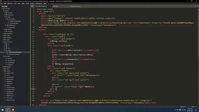 Get Previous and Next Record in Laravel | Laravel Get Next and Previous Record With URL Example смотреть онлайн