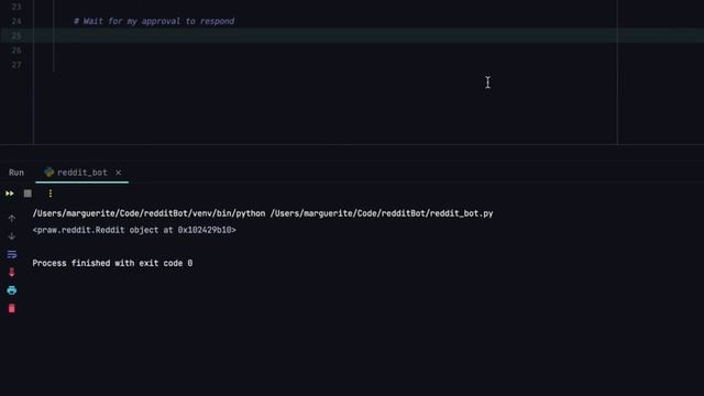 Reddit API bot PRAW - Python project смотреть онлайн