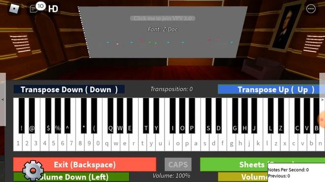 Five Night's at Freddy's | Piano Roblox Easy смотреть онлайн