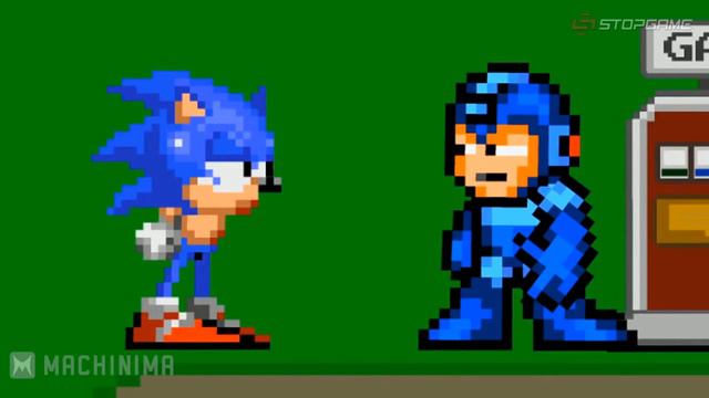 Соник напрокат 4 Cезон Эпизод 7 MegaMan Машинима смотреть онлайн