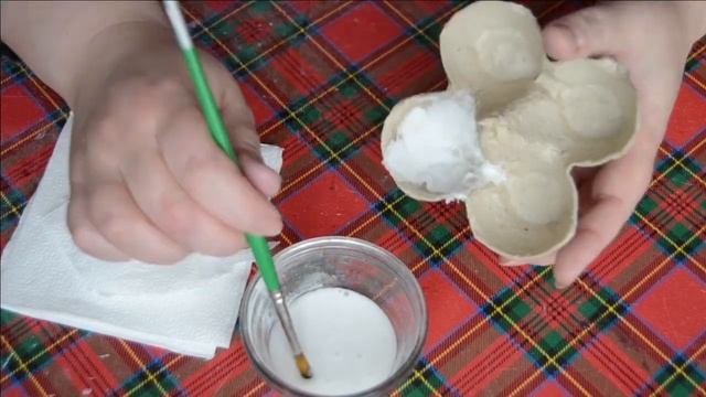 Пасхальный декор своими руками. Из яичных лотков. Просто и быстро. Поделки с детьми и не только смотреть онлайн