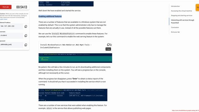 C4 M2 L5 Qwiklab: Service Management in Windows|| #coursera || #qwiklabs смотреть онлайн
