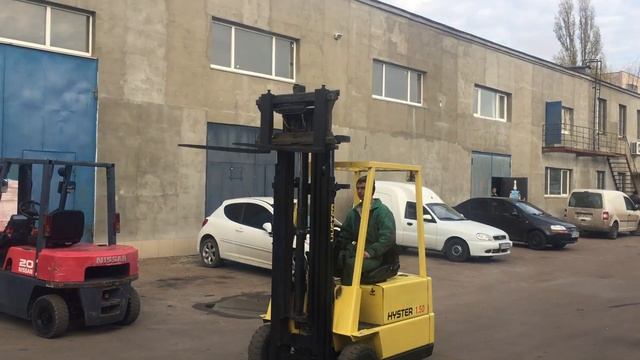 Вилочный Электро погрузчик Hyster A1.50XL смотреть онлайн