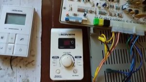 Проверка платы котла навьен