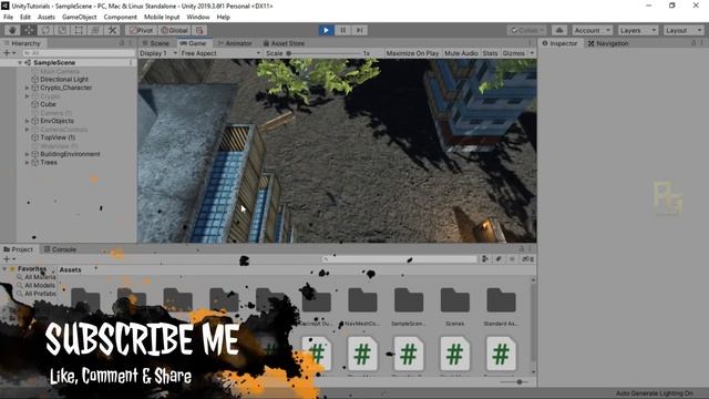 Unity 3D - Hide Objects or Obstacles Between Player and Camera - Demo | PG Tutorials смотреть онлайн