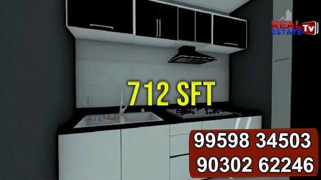 Gated Community Premium Apartment Flats Rs 30 Lakhs onwards || Apartment Project Beside Adibatla TC смотреть онлайн