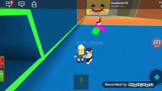 Играем в роблокс(злая стена) смотреть онлайн