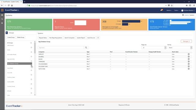 EventTracker 9 - Systems Manager смотреть онлайн