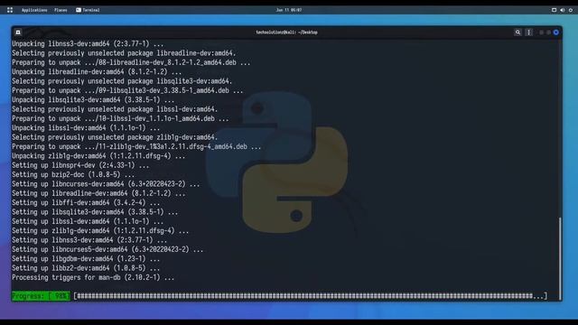 How to Install Python 3.10.5 on Kali Linux 2022.2 | Compile Python 3.10.5 on Kali Linux 2022.2 смотреть онлайн