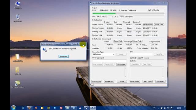 Mobile Data Monitoring Applikation Tool смотреть онлайн