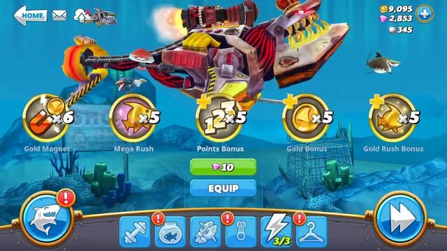 Robo Shark | Proto-Robo SKIN | Hungry Shark World | PACIFIC WASTELAND | Gameplay Walkthrough смотреть онлайн