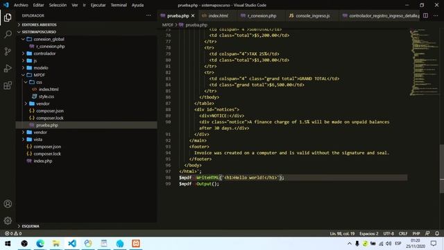 49. Creando un sistema compra y venta PHP + AJAX - Diseñando reporte ingreso (parte 1) смотреть онлайн