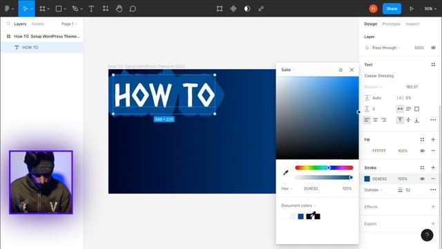 How To Create YouTube Thumbnail In Figma | Thumbnail Using Figma Design | @techxpert02