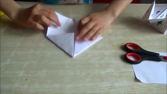 Оригами. Гадалка из бумаги.