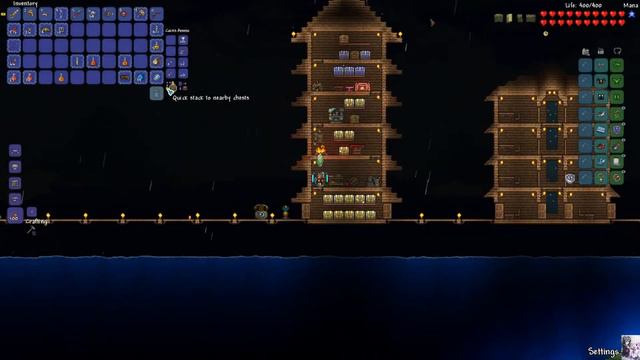 Slashery Plays Terraria! Ep 11 Greedy Rings, Solar Eclipse, Terra Blades, and Shroomite Armor! смотреть онлайн