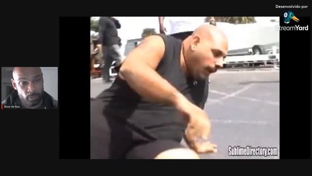 ??React: analisando lutas do Kimbo Slice - Boxe de Rua ? смотреть онлайн