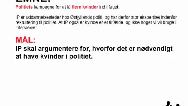 Interviewteknik: Mål Spørgeplan Metode (MSM) смотреть онлайн
