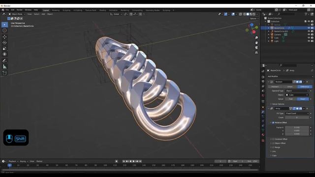 Создание Панцирной Цепи в Blender 3.12 (2.8+) смотреть онлайн
