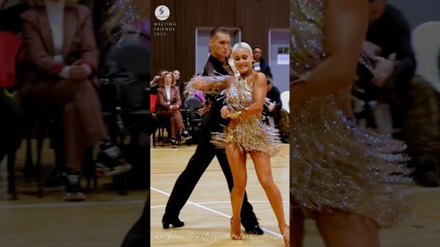 ? #ВстречаДрузей2023 ?Взрослые Гран-При - Open La#Rumba презенгтация пары смотреть онлайн