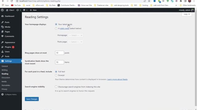 Theme in Wordpress and Basic Settings pori video смотреть онлайн