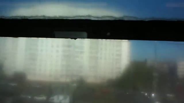 Южное Бутово - из окна надземного метро! смотреть онлайн