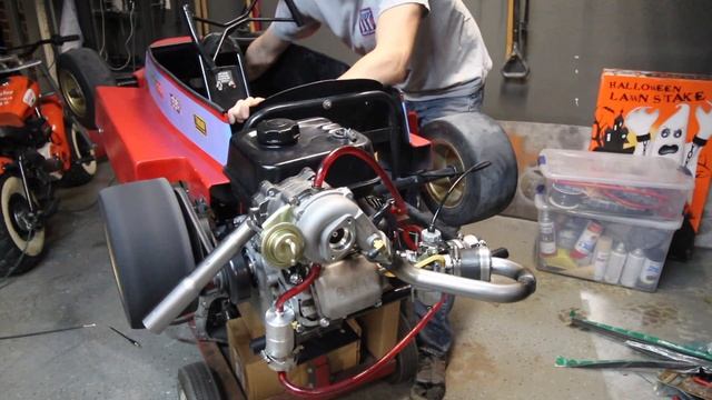 Turbo Go Kart Finally Makes Boost! смотреть онлайн