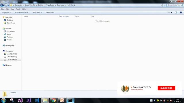 How to Create tsconfig.json file automatically in a folder in TypeScript #5 | Vcreations Tech смотреть онлайн