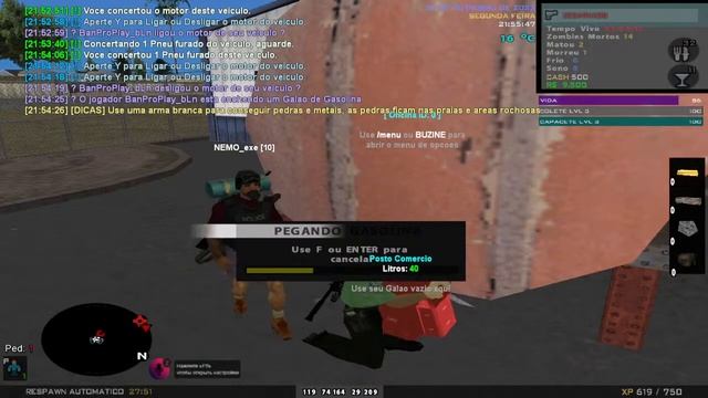 Mais um dia no Eclipse DayZ no SAMP! смотреть онлайн