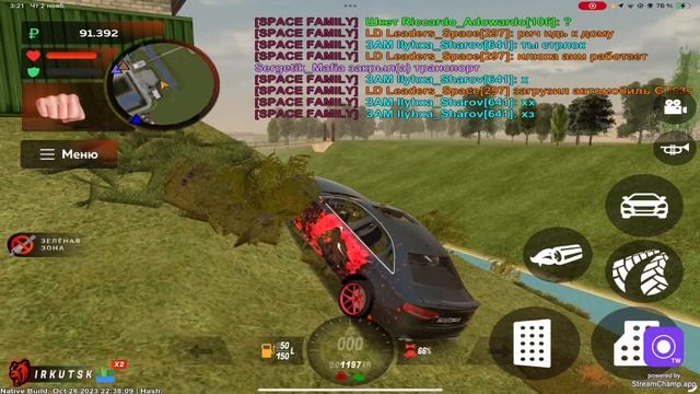 Играем в Black Russia смотреть онлайн