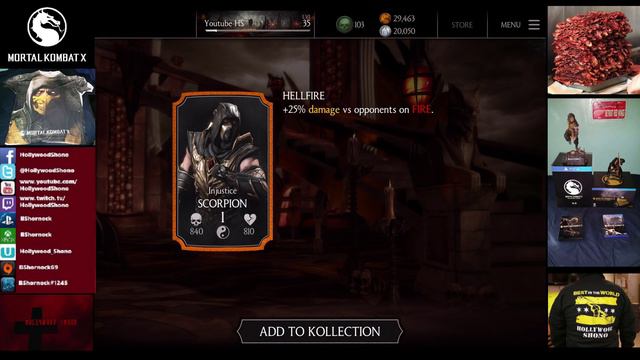 Mortal Kombat X iOS/PS4 - Unlocking Injustice Scorpion and 844,738 #3 Ranked Daily Tower смотреть онлайн