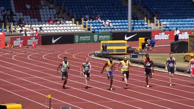 Josh 100m British Champs 2018 смотреть онлайн