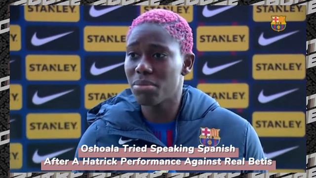 Asisat Oshoala Is Damn Good at Speaking Spanish😱😱🤯🤯 смотреть онлайн