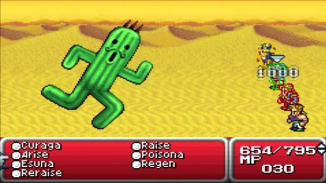 Final Fantasy 6 Advance (GBA) Part 58 The Cactus Monster In The Desert and The Ragnarok Esper смотреть онлайн