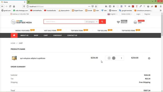 Laravel 8 E-Commerce - Update Cart Quantity смотреть онлайн