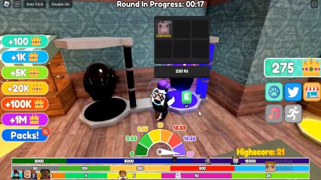 Roblox DOORS Race Clicker New Codes December 2022 смотреть онлайн
