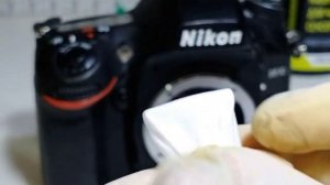 Как почистить матрицу на фотоаппарате nikon?