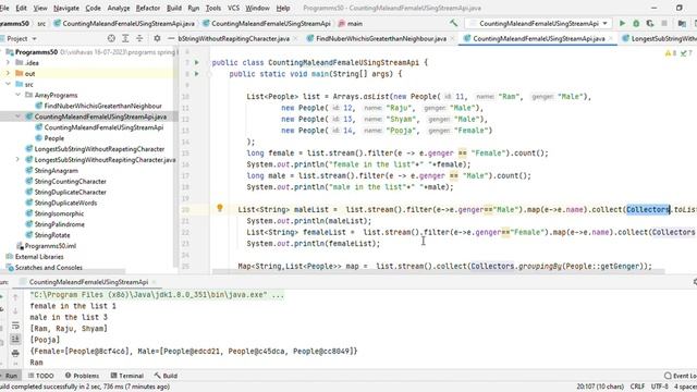 Java Stream api interview questions смотреть онлайн