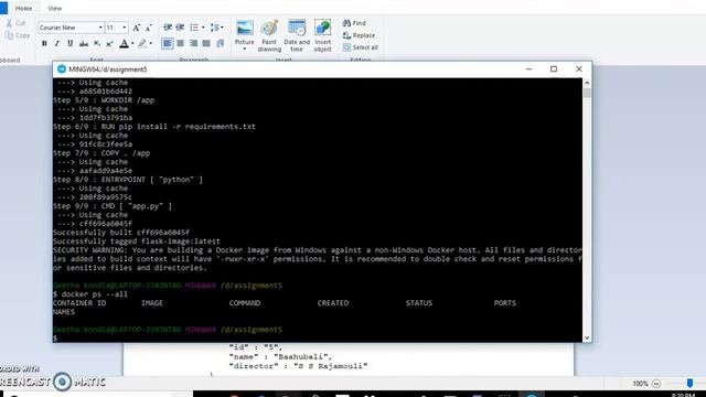RESTful Web Service in Docker смотреть онлайн