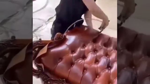 Технология изготовления диванов и кресел в классическом стиле китайского производства. смотреть онлайн