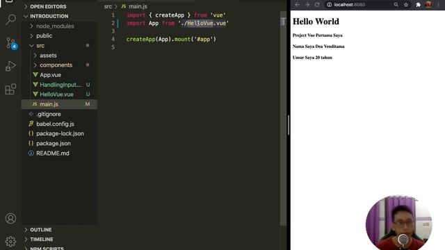 #1 Introduction - Belajar VueJs 3 смотреть онлайн