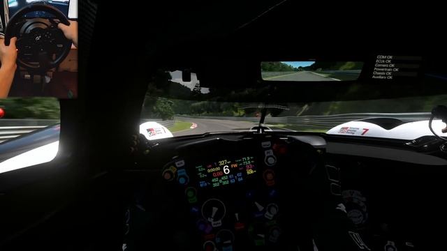 Toyota GR010 Nurburgring Nordschleife | Gameplay sem comentários Thrustmaster T300RS Gran Turismo 7 смотреть онлайн