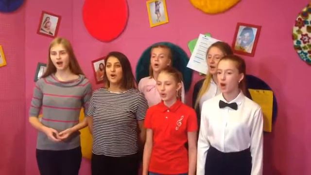 Девочки из хора "Детство" в нашей студии смотреть онлайн