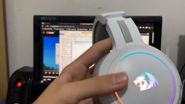 MELHOR HEADSET CUSTO BENEFÍCIO - REDRAGON MENTO H270-W