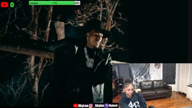 This Was Kinda Scary ? BbyLon Reacts to NBA YoungBoy - The Return Of Goldie смотреть онлайн