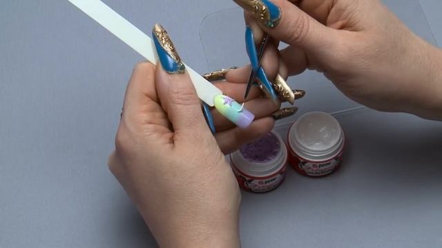 Мастер-класс дизайн "Ракушка и морская звезда" фактурным гелем смотреть онлайн