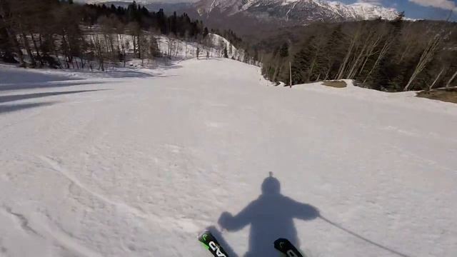 Трасса G5-Лаура весной