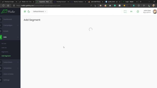 Email Marketing Application Laravel Application смотреть онлайн