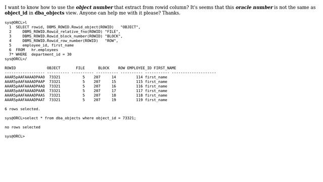 Databases: Question on Oracle rowid column in every table (2 Solutions!!) смотреть онлайн