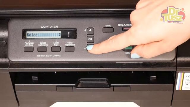 Drukarka Brother DCP-J105 - Jak Wyczyścić Głowicę? | DrTusz.pl